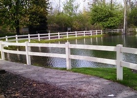 clay horse fence