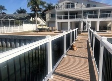 Beaumont Porch Railing + Beaumount vinyl Railing