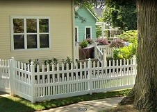 Providence white picket fence