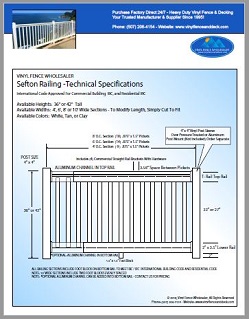 Sefton Deck Railing