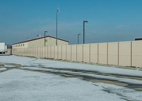 vinyl privacy fence 10' Tall