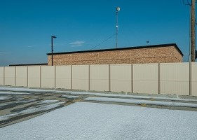 10' Tall vinyl fence wholesale