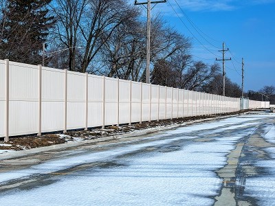 white vinyl fence wholesale