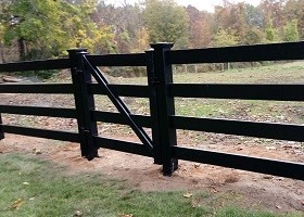 black Farm fence