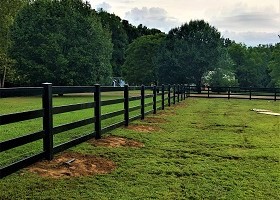 Kentucky black fence