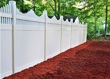 New York Vinyl Privacy Fence TAN