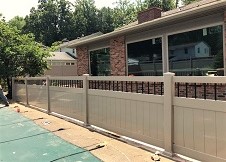 4' Tall Clay Ohio Privacy Fence