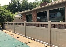 4' Tall Clay Ohio Privacy Fence