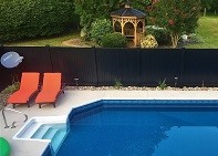 Black Vinyl Fence Color Options