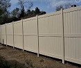 Tan Privacy Fencing