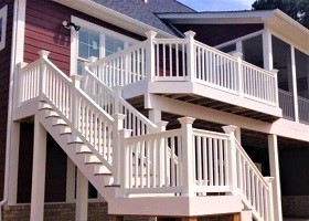 Sefton Deck Railing and Vinyl Stair Railing