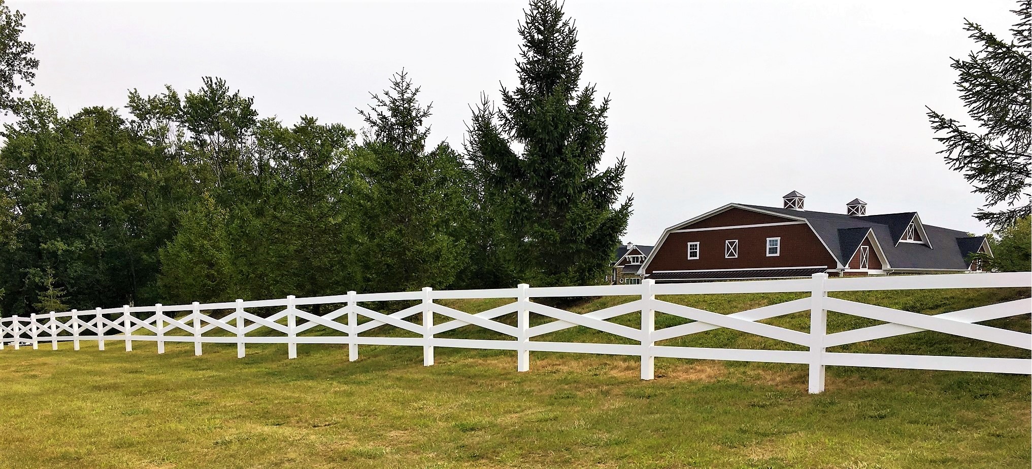 crossbuck farm fence