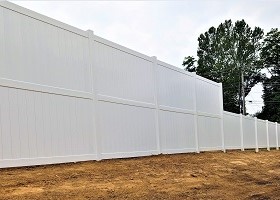 12' Tall Privacy Fence vinyl fence wholesale