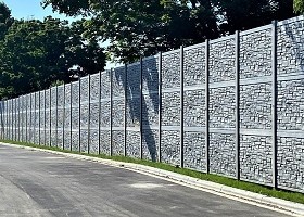 12'Tall Sound Wall Aurora IL