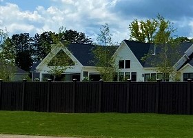 Nantucket Gray Privacy Fence