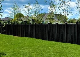 Walnut Brown Ashland Privacy Fencing