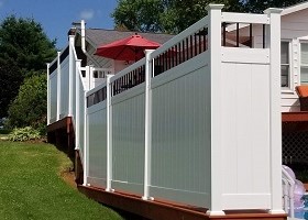 ohio vinyl privacy fence