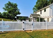 white picket fence