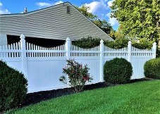 Shasta vinyl privacy fence