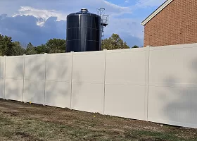 10' Tall vinyl privacy fence wholesale