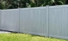 Gray Vinyl Fence Color Options